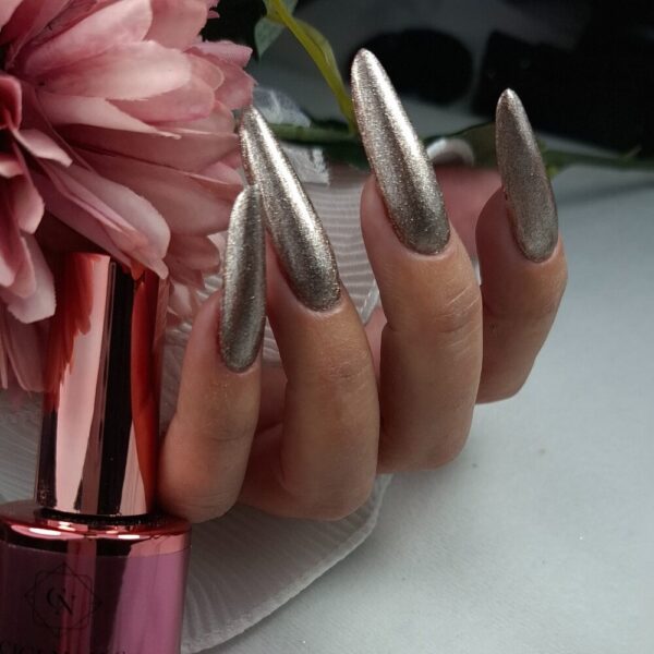 gelpolish 220 mocha dreamscape trajni lak šljokičavi