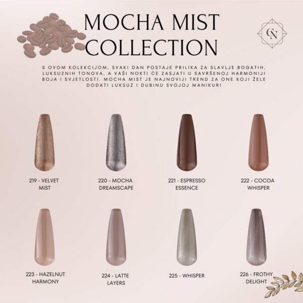 box mocha mist collection box kolekcije mocha