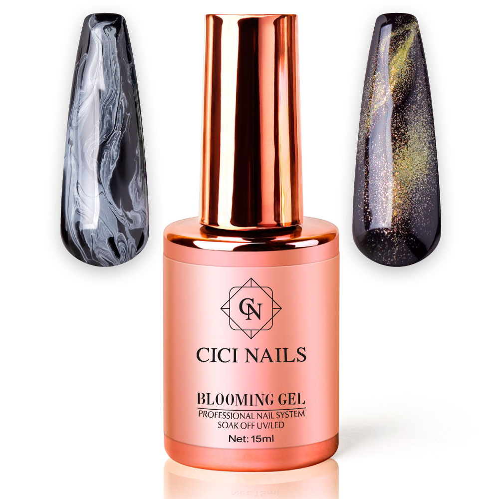blooming gel round cici nails