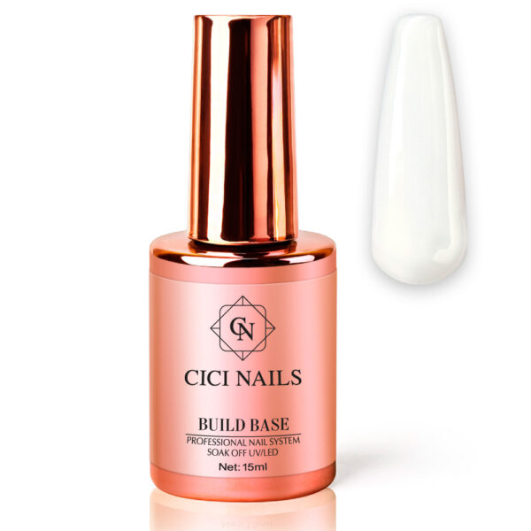 Cici nails baza za nokte u mliječno bijeloj nijansi simply white