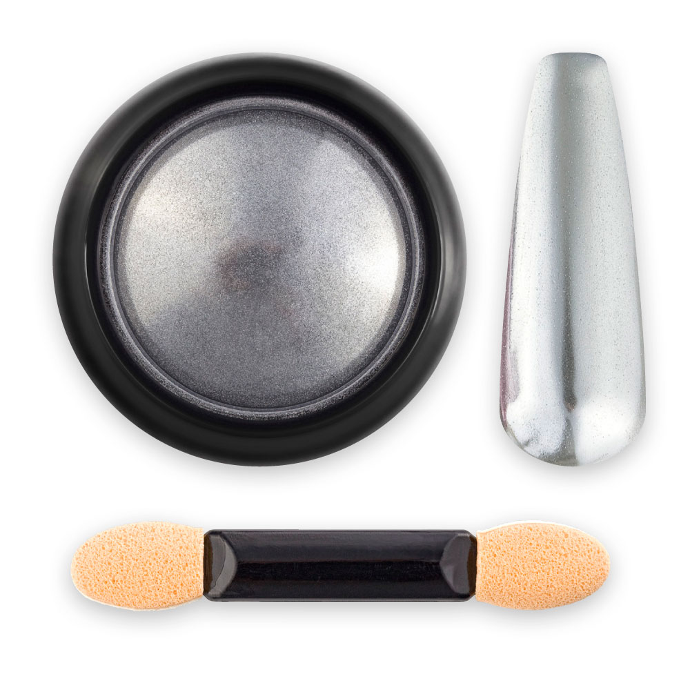 Chrome nail powder kromirani prah za nokte krom za nokte krom u prahu prah za nokte krom prah za nokte