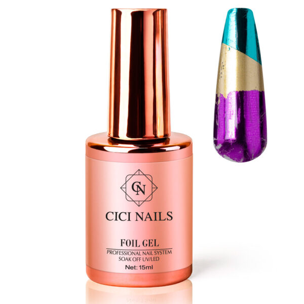 foil gel round