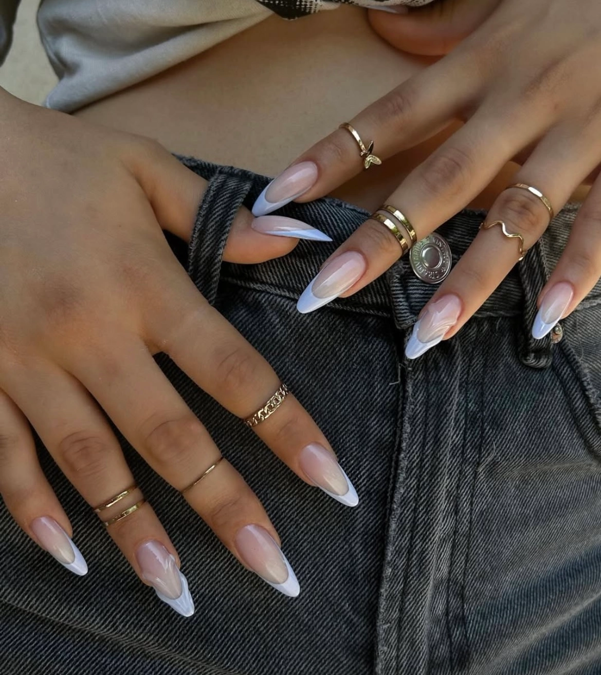 francuska (french) manikura kod kuće cici nails