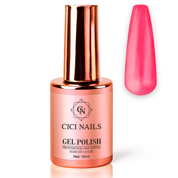 gel polish barbie pink 20 round roza trajni lak