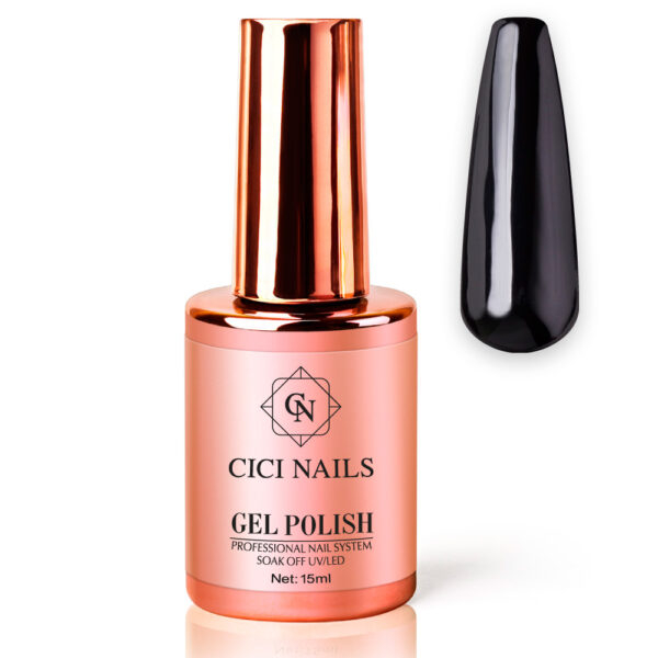 gel polish canus round crni trajni lak cici nails