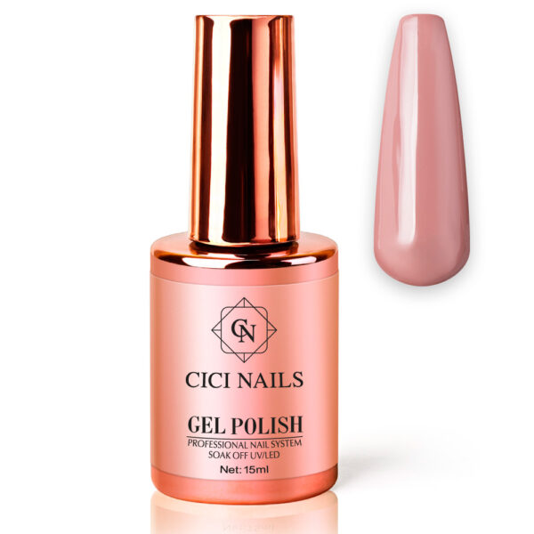 gel polish choco nude round bež smeđi trajni lak gel lak cici nails nude nokti su in