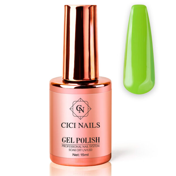 gel polish go green 102 round zeleni trajni lak