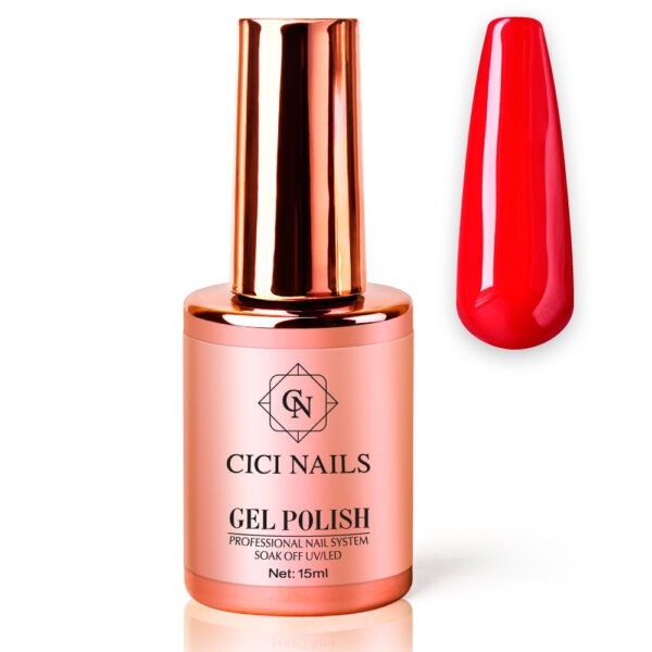 gel polish hurem round crveni trajni lak