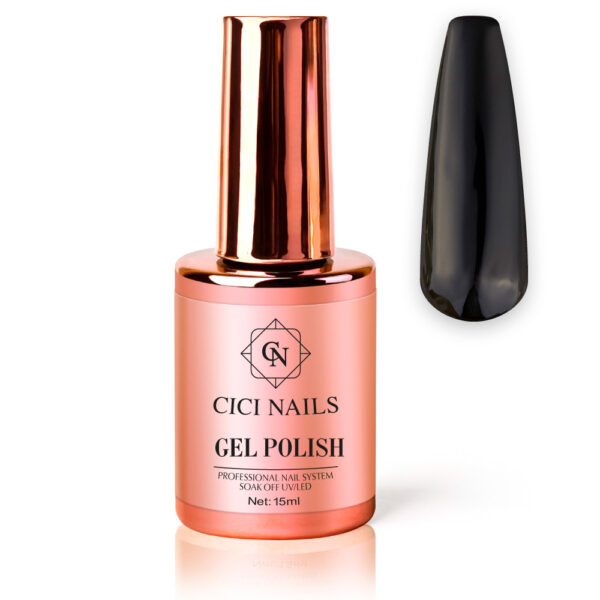 Cici nails trajni lak za nokte crni gel lak za nokte crni nokti