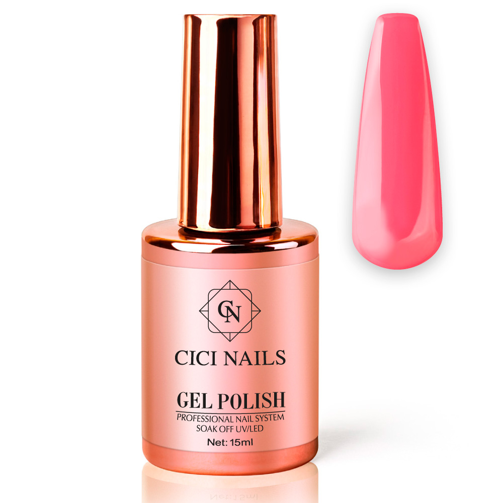 gel polish juicy 99 round roza trajni lak