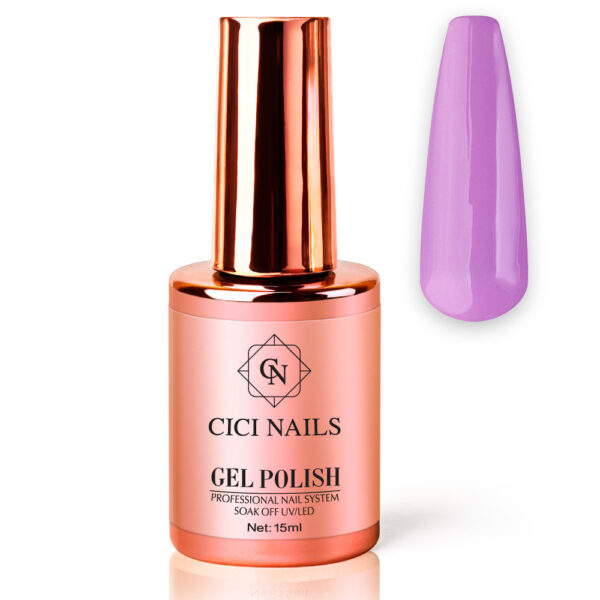 gel polish macaron round ljubičasti trajni lak cici nails