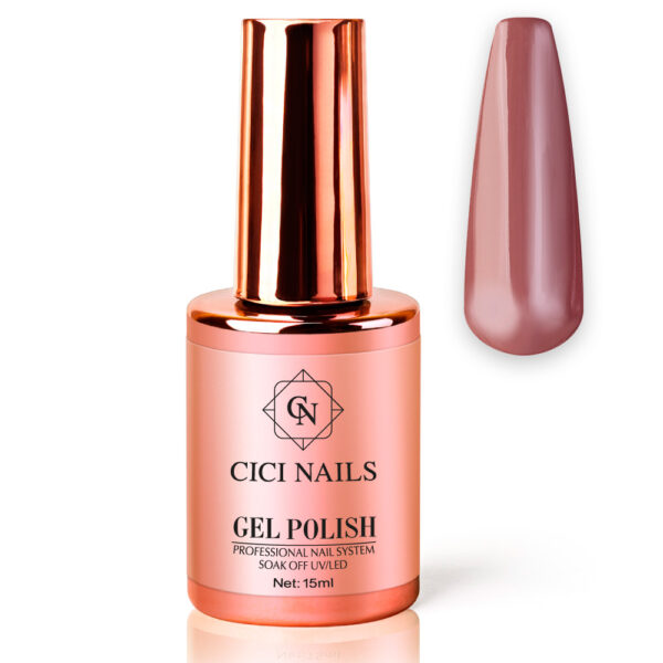 gel polish octavia round smeđi trajni lak gel lak cici nails
