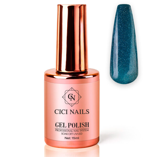 gel polish olympic 86 round šljokičasti trajni lak