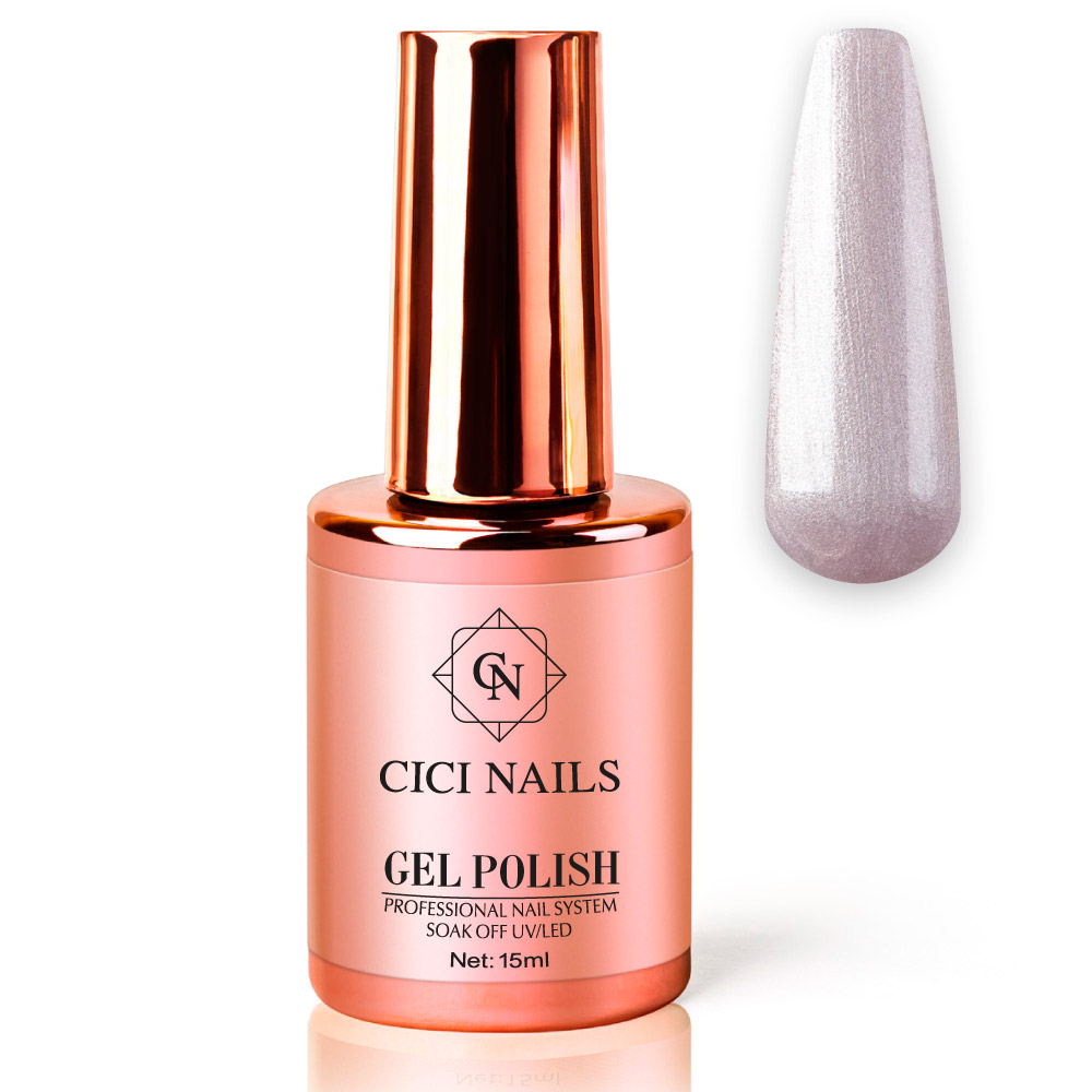 gel polish pearl rose round pearl roza trajni lak
