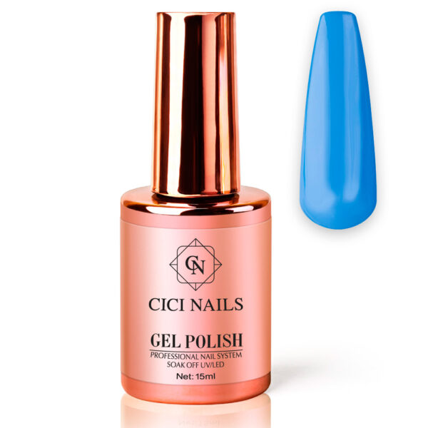 gel polish pure summer blue round plavi trajni lak