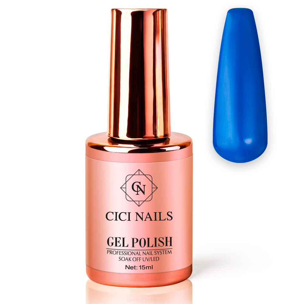 gel polish skye 17 round plavi trajni lak