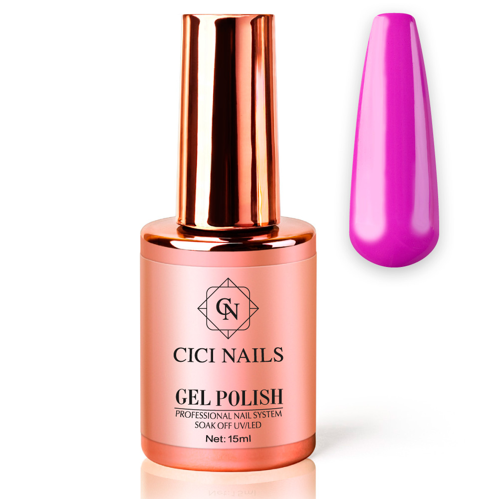 gel polish violet round ljubičasti trajni lak
