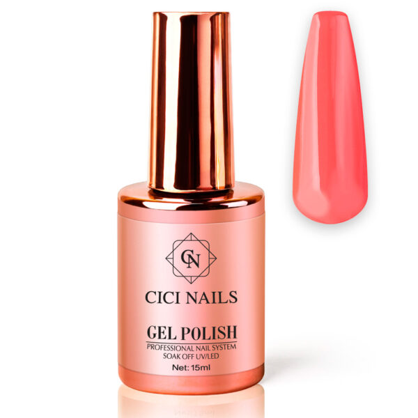 gel polish yummy gummy 97 round narančasti trajni lak