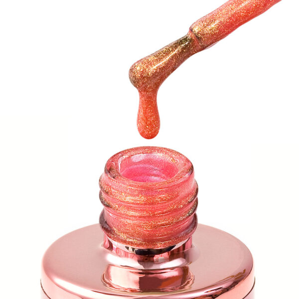 227 golden haven 15ml – zlatno roza nijansa trajnog laka s sjajem