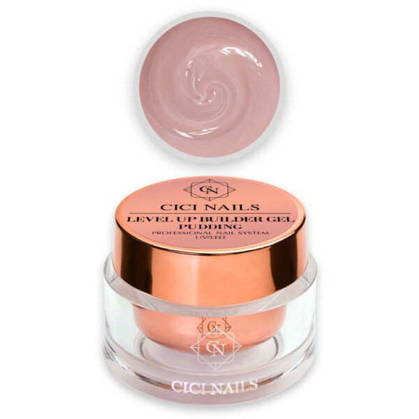 level up builder gel pudding cici nails
