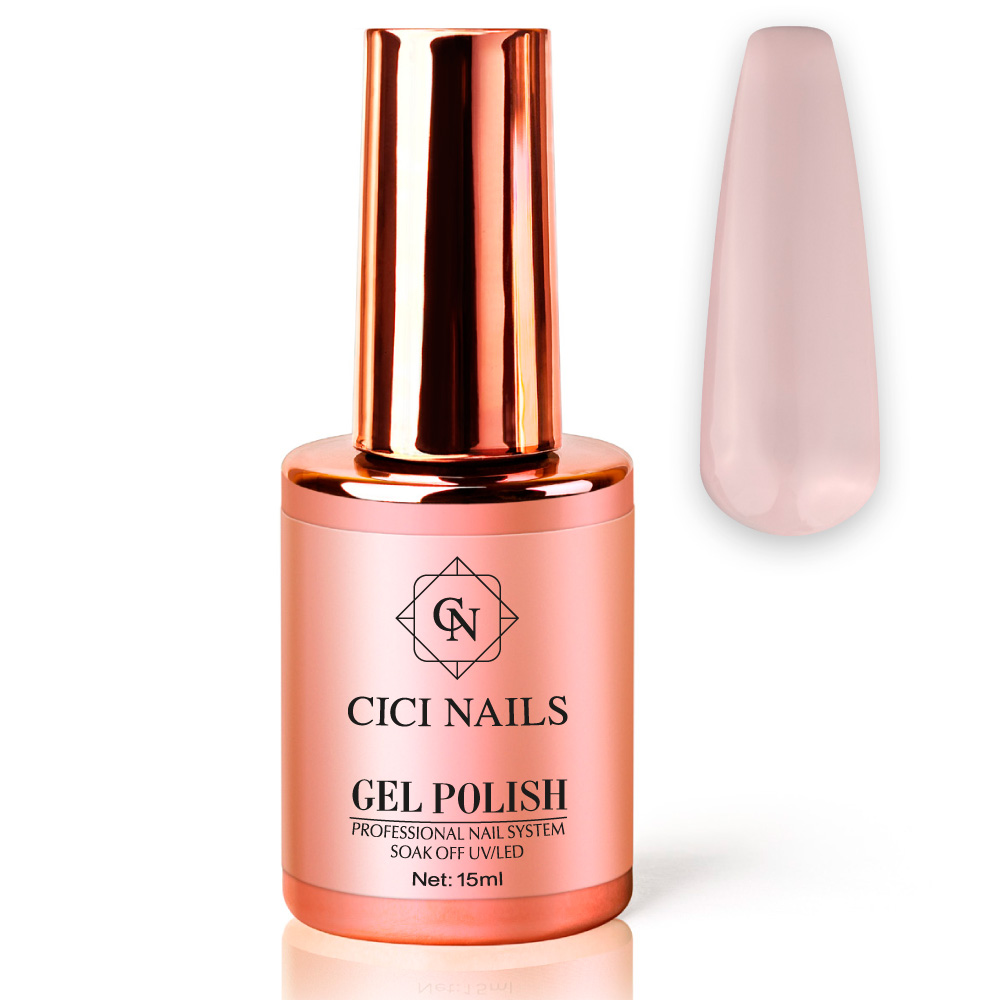 Cici nails rozi gel lak za nokte milky boja za nokte rozi trajni lak trajni lak za nokte milky trajni lak za nokte