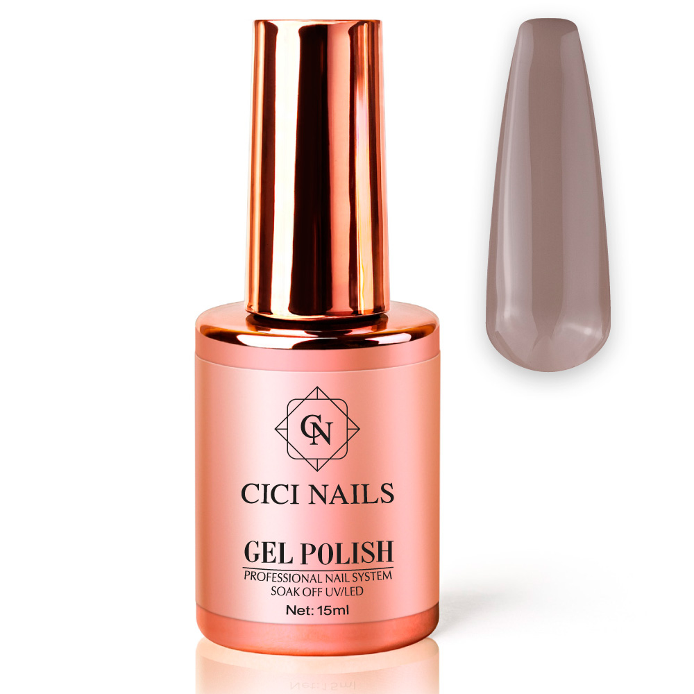 Cici nails svijetlo smeđi gel lak nokti svijetlo smeđi trajni lak trajni lak za nokte