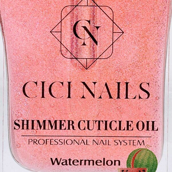 shimmer cuticle oil watermelon 10ml