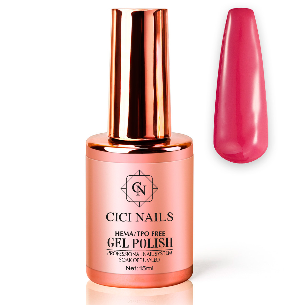 crveni trajni lak hema/tpo free boja za nokte crvena hema/tpo free boja cici nails