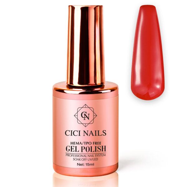 crveni trajni lak hema/tpo free boja za nokte crvena hema/tpo free boja cici nails