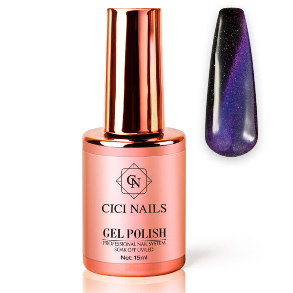 ljubičasto crna cat eye boja za nokte cat eye boja za nokte galaxy boja za nokte cici nails