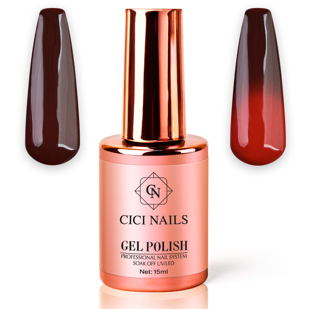 Cici nails crveni trajni lak za nokte crvena boja za nokte dvobojni trajni lak za nokte thermo boja za nokte cici nails