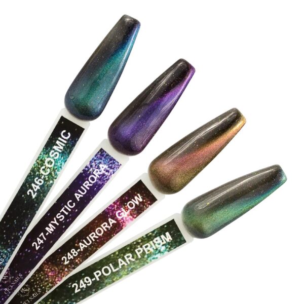magic cat eye svjetlucavi izgled s magnetnim efektom lepeza