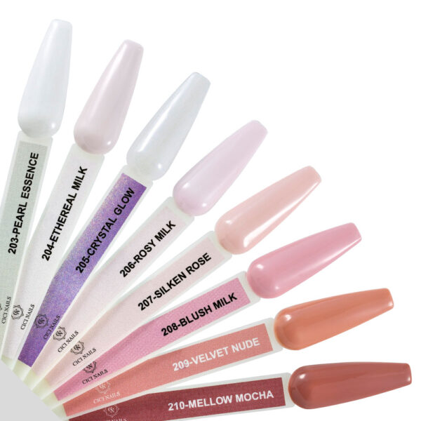 milky collection lepeza svih boja mlijecne nijanse