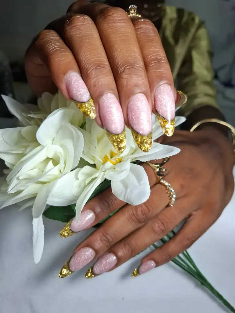građeni french acrygel na noktima