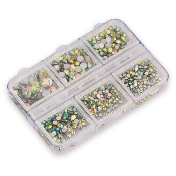 nail art box s ab cirkonima za nokte cici nails