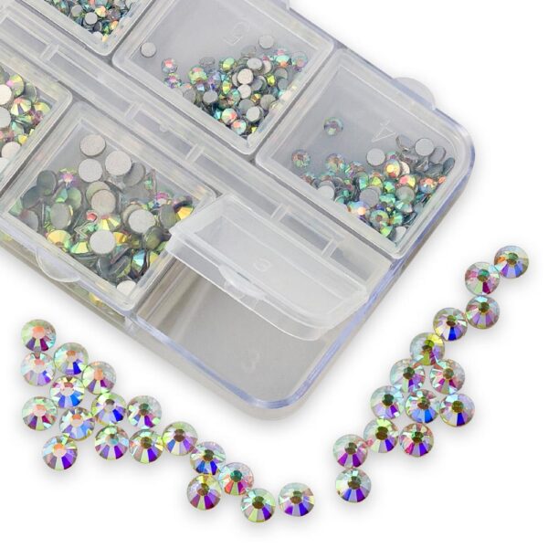 nail art box s ab cirkonima za nokte