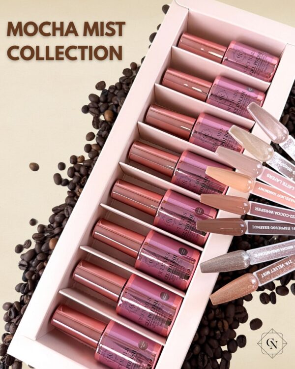 box mocha mist collection gel lak