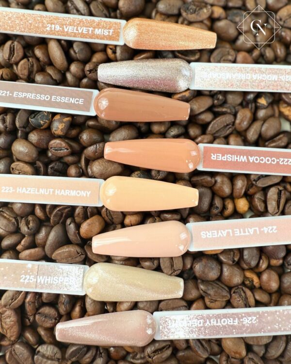 mocha mist collection gel lak