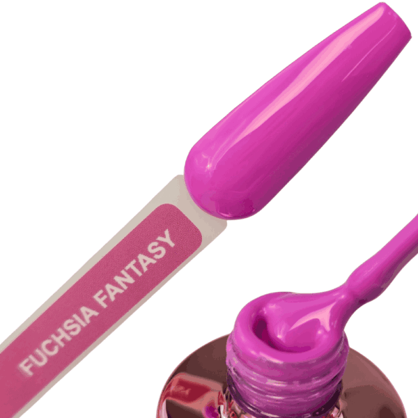 please pink! collection – boja za nokte fuchsia fantasy ljubičasta boja za nokte