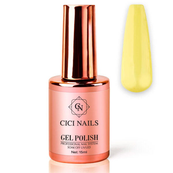 253 butter cream 15ml topla pastelno žuta trajni lak cici nails