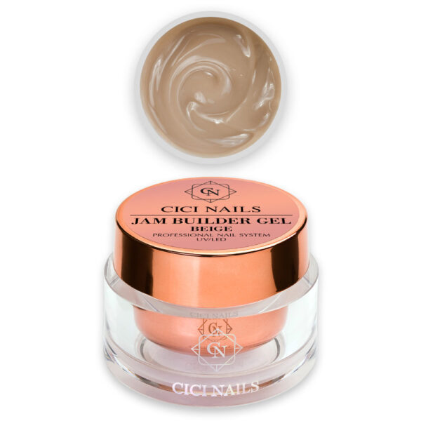 jam builder gel beige puding gusta tekstura za precizan salonski rad bež gradivni gel