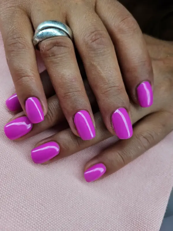 NJEŽNA LJUBIČASTA BOJA ZA NOKTE TRAJNI LAK CICI NAILS