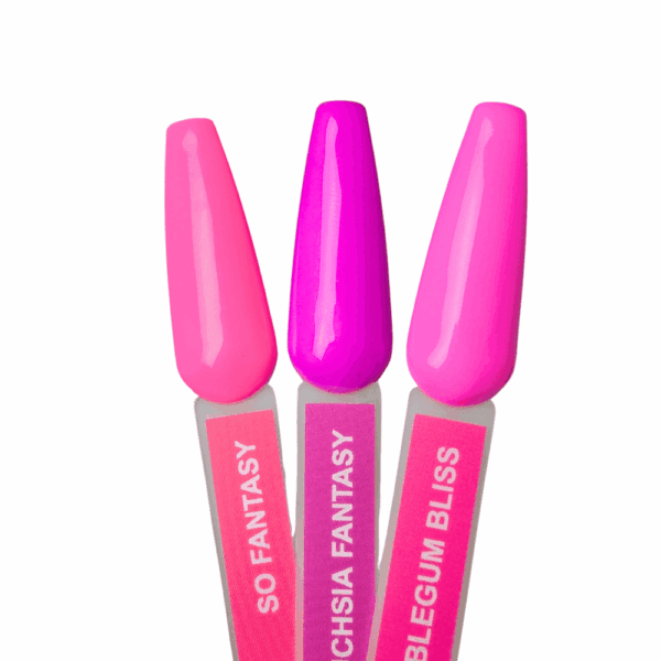 please pink! collection – limited edition tri neon ružičaste nijanse za nokte s mirisom djetinjstva