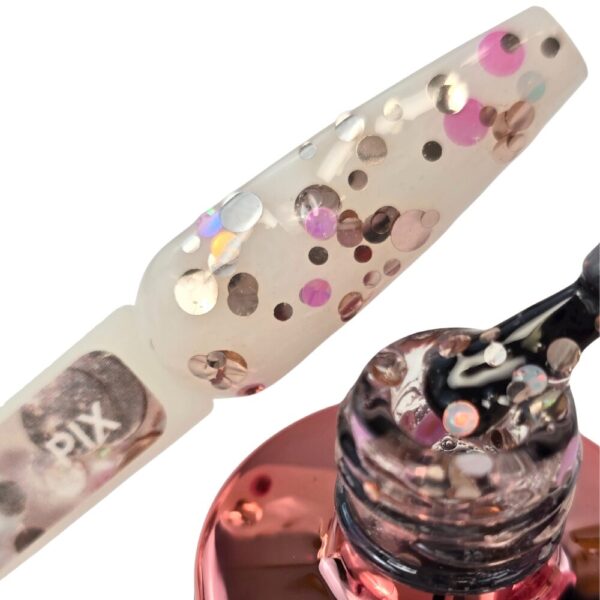 dreamy dots collection kombinacija srebrnih roza i zlatnih