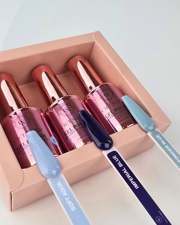 blue vibes collection – limited edition u plavim tonovima plavi trajni lak
