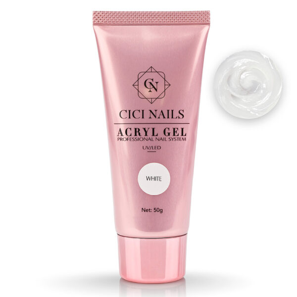 acry gel white hema free 50 g cici nails
