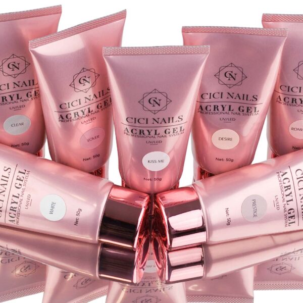 acry gel kiss me hema free 50 g nježno ružičasti akrilni gel tpo free cici nails
