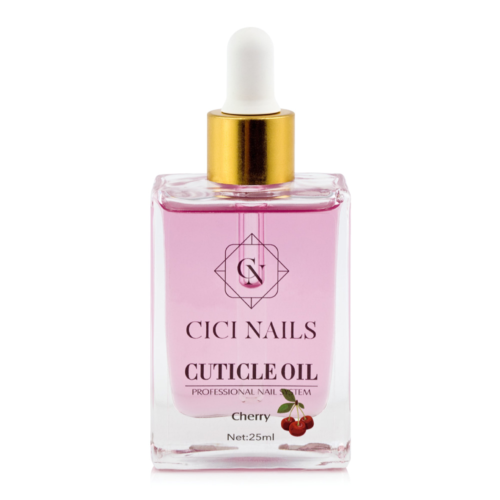 cuticle oil cherry 25ml ulje za kožicu s mirisom višnje njega za vaše nokte cici nails slavonski brod