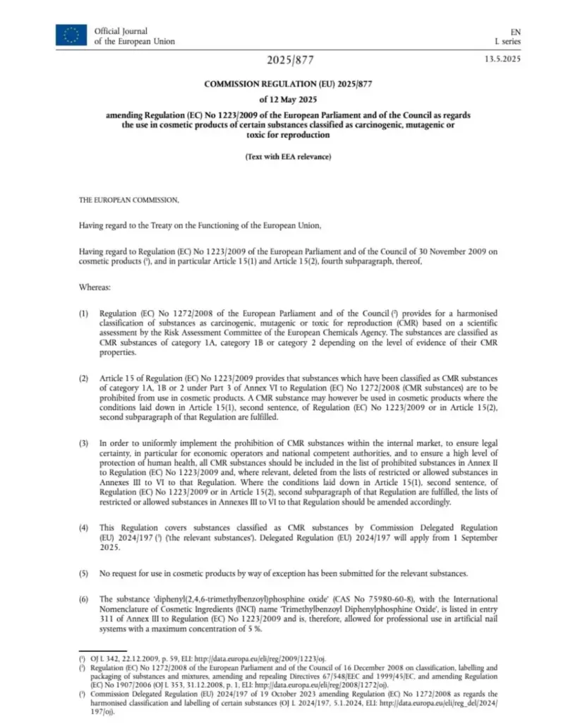 eu regulativa