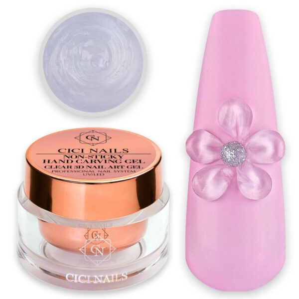 3d gel za nail art clear 15g gel za modeliranje non sticky